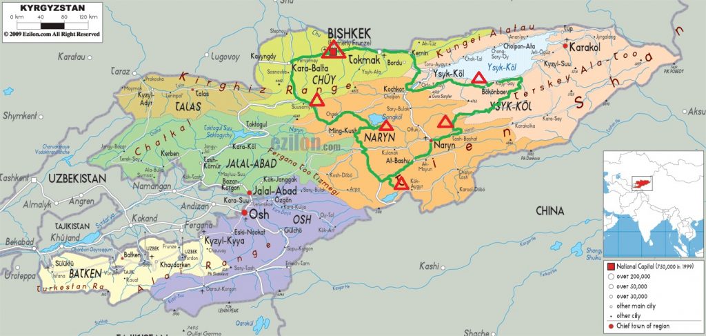 the whole tour kyrgyzstan