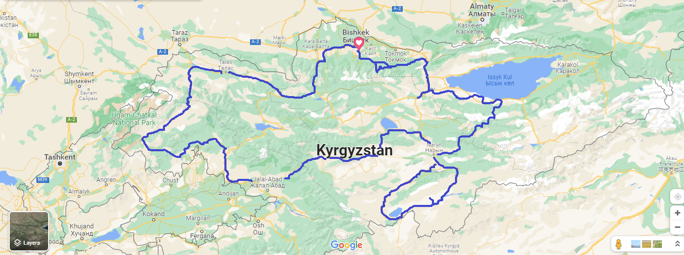 Allroad 11 Passes Tour across Kyrgyzstan