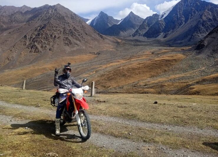 Motorcycle Motorbike Rental and Tours in Kyrgyzstan