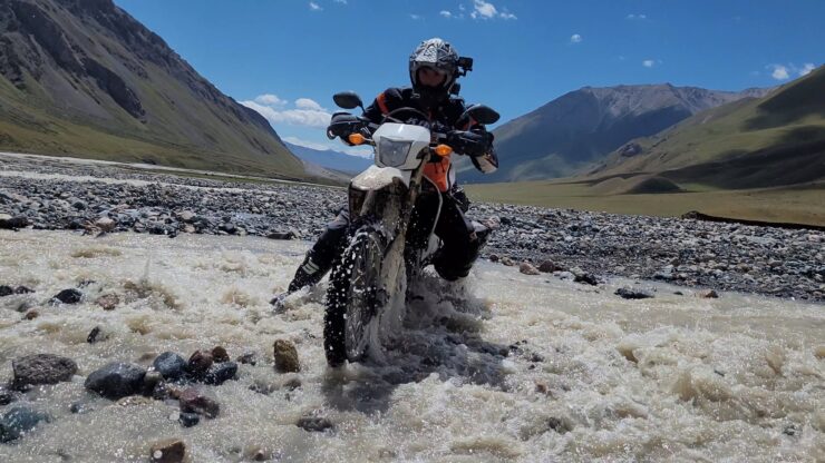 Motorcycle Motorbike Rental and Tours in Kyrgyzstan