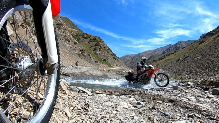 Motorcycle Motorbike Rental and Tours in Kyrgyzstan