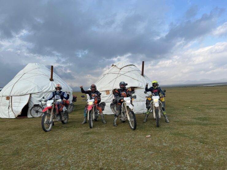 Motorcycle Motorbike Rental and Tours in Kyrgyzstan