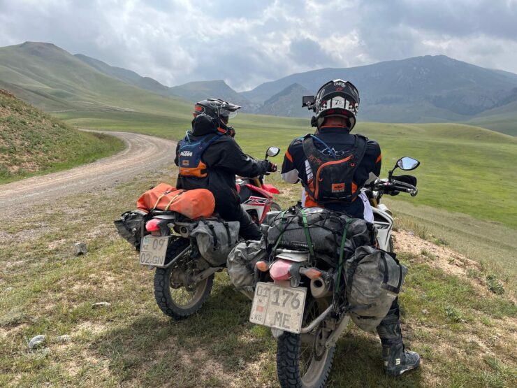 Motorcycle Motorbike Rental and Tours in Kyrgyzstan